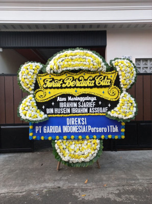 Papan Bunga Duka di Girian